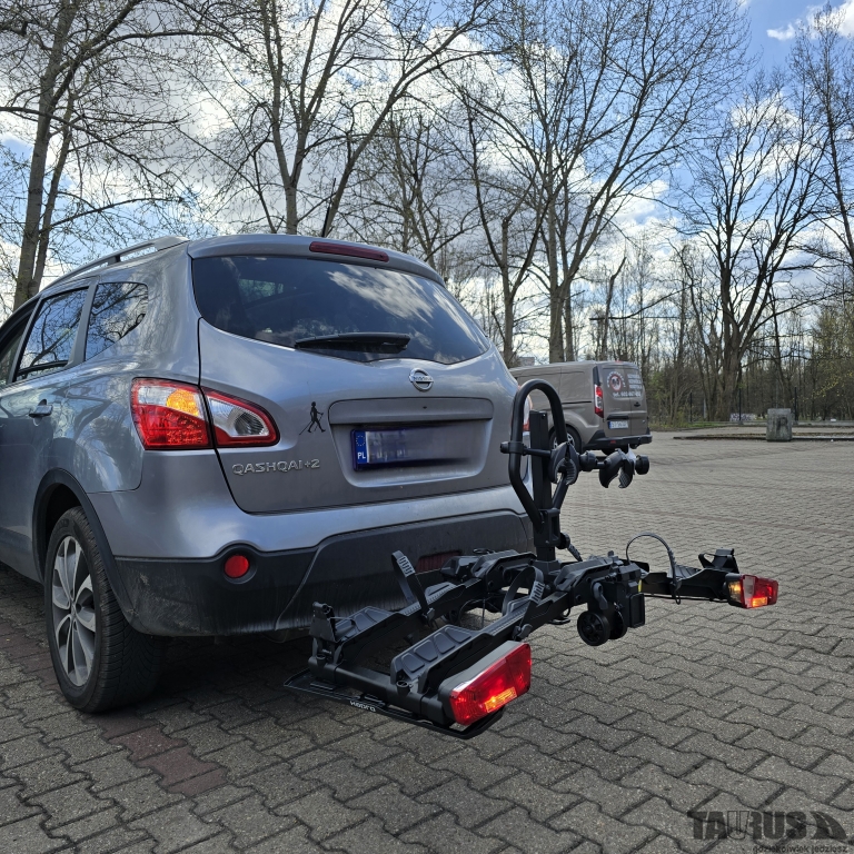 Platformy rowerowe na hak Nissan (datsun) Quashqai (I) +2 2014