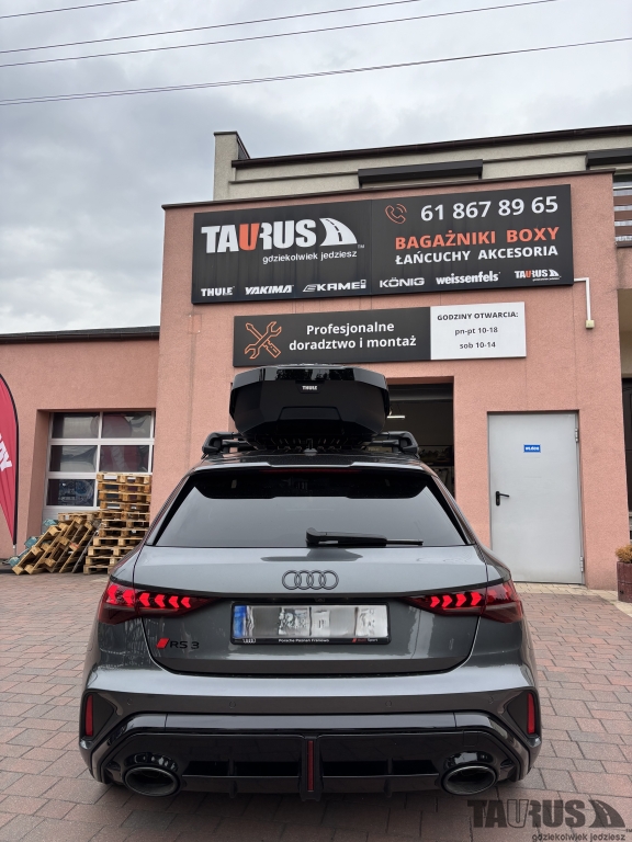 Bagażniki i akcesoria Audi A3 SportBack (IV) 2026