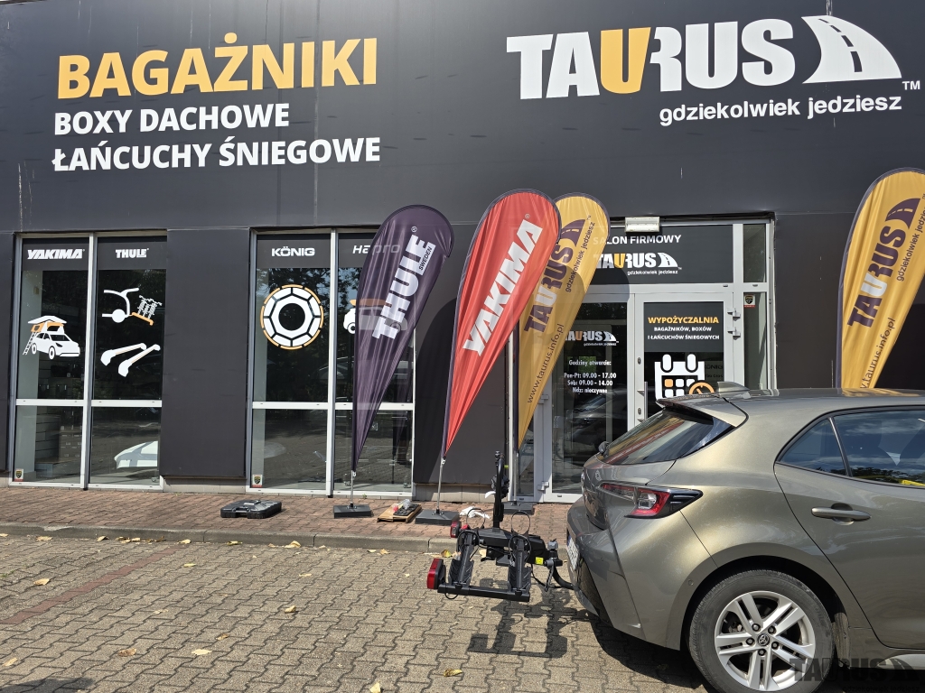 Platformy rowerowe na hak Toyota Corolla XII 2023