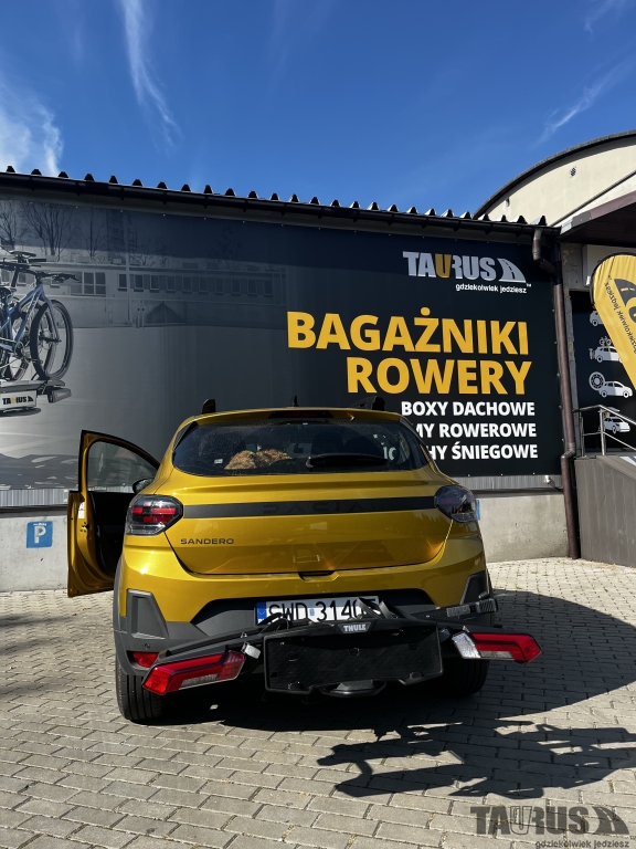 Platformy rowerowe na hak Dacia Sandero Stepway (III) 2026